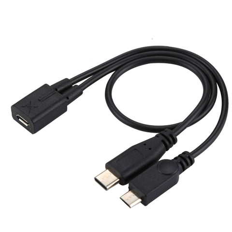 cavo-universale-ricarica-e-dati-type-c-micro-usb-per-samsung-huawei-xiaomi-htc-sony-meizu-apple-e-altri-alta-qualita-e-portatile - immagine 1