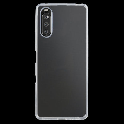 Per Sony Xperia 10 III Custodia protettiva morbida in TPU trasparente ultrasottile da 0,75 mm, For Sony Xperia 10 III