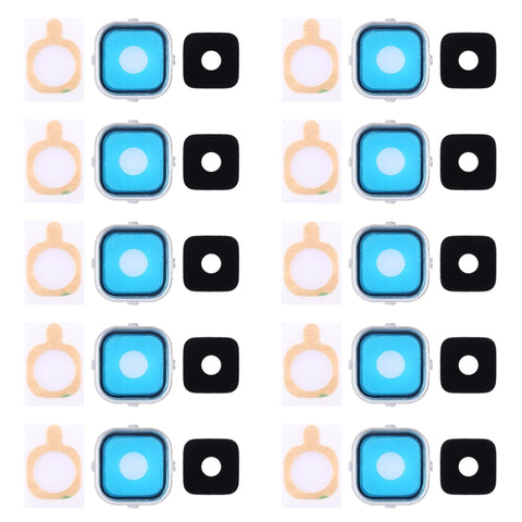 Per Galaxy Alpha / G850 10 pezzi cornice fotocamera posteriore e copriobiettivo con adesivo, Galaxy Alpha