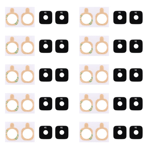 Per Galaxy Alpha / G850 Copriobiettivo fotocamera posteriore da 10 pezzi con adesivo, Galaxy Alpha