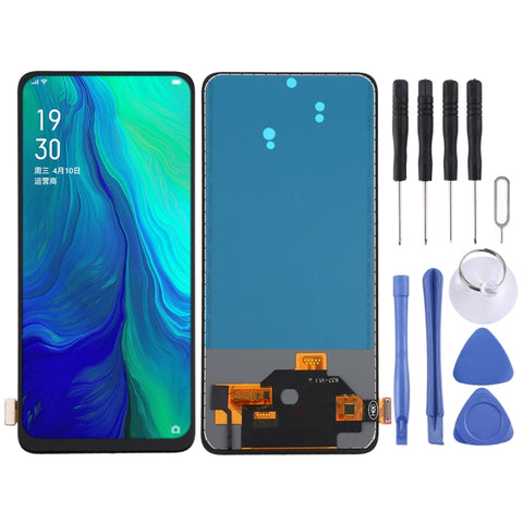 Schermo LCD in materiale TFT e digitalizzatore assemblaggio completo (nessuna identificazione delle impronte digitali) per OPPO Reno 10x zoom