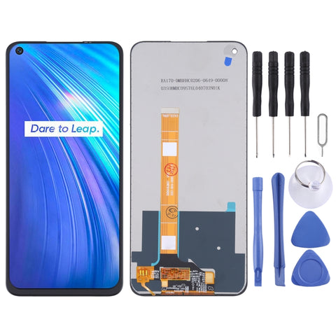 Schermo LCD e digitalizzatore assemblaggio completo per OPPO Realme 6, For Realme 6