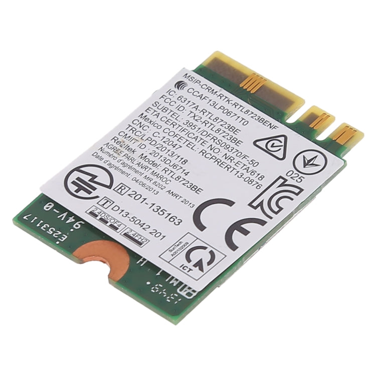 RTL8723BE 300Mbps 802.11n M2 NGFF Scheda Wireless Mini PCI E Adattatore WiFi + Bluetooth 4.0 per Lenovo E450 E550 E555 Y50 04x6025, RTL8723BE
