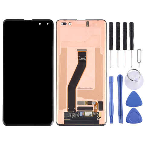 Schermo LCD e digitalizzatore in materiale AMOLED dinamico assemblaggio completo per Galaxy S10 5G, For Samsung Galaxy S10 5G (AMOLED)