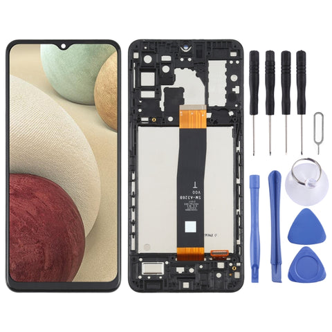 Schermo LCD e digitalizzatore assemblaggio completo con cornice per Samsung Galaxy A32 5G SM-A326B, For Samsung Galaxy A32 5G ()