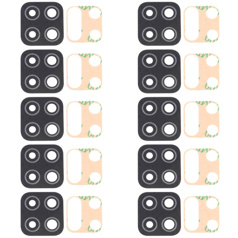 Per Samsung Galaxy M12 SM-M127 Obiettivo fotocamera posteriore da 10 pezzi, For Samsung Galaxy M12