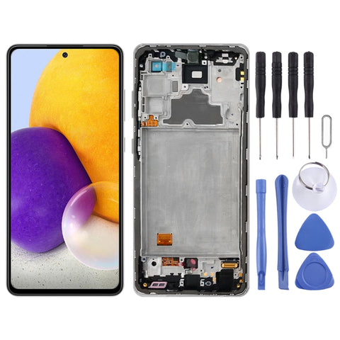 Schermo LCD e digitalizzatore assemblaggio completo con cornice per Samsung Galaxy A72 SM-A725 (versione 4G), For Samsung Galaxy A72 (4G)
