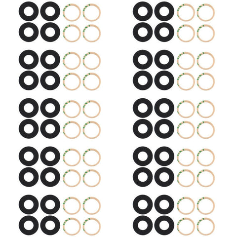 Per OPPO Reno4 SE Obiettivo fotocamera posteriore da 10 pezzi, For OPPO Reno4 SE