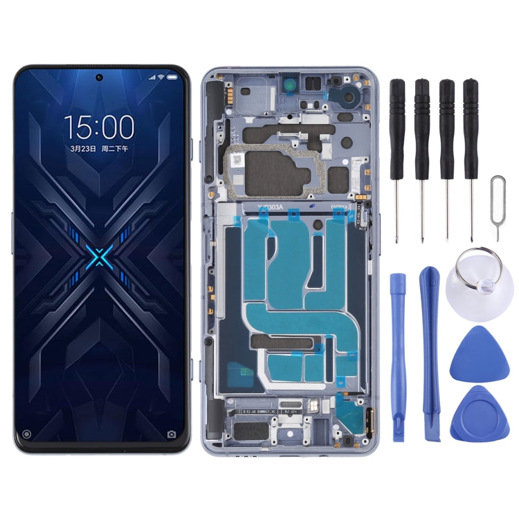 Schermo LCD e digitalizzatore assemblaggio completo con cornice per Xiaomi Black Shark 4 / Black Shark 4 Pro SHARK PRS-H0, SHARK PRS-A0, For Xiaomi Black Shark 4 ()