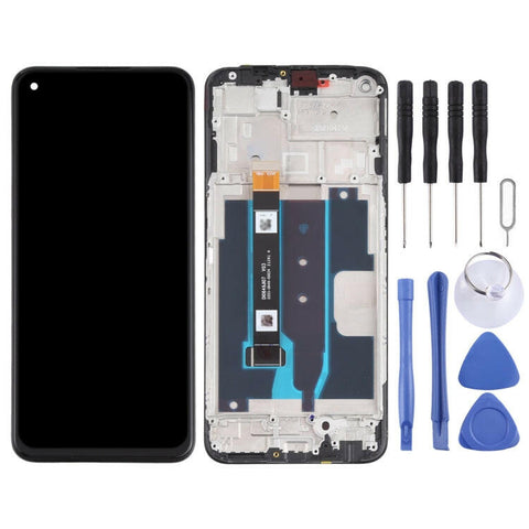 Schermo LCD e digitalizzatore assemblaggio completo con cornice per OPPO Realme V13 5G, For OPPO Realme V13 5G ()