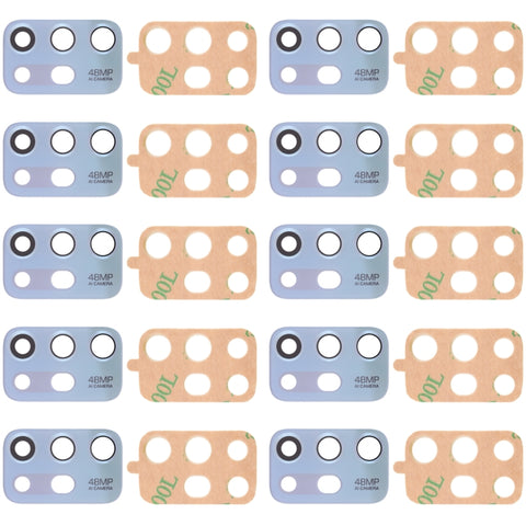 Obiettivo fotocamera posteriore 10 pezzi per Motorola Moto G20