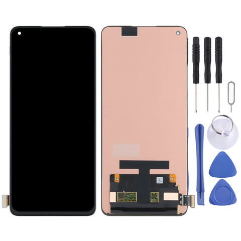 Materiale AMOLED Schermo LCD e digitalizzatore assemblaggio completo per OPPO Reno7 Pro 5G CPH2293, For OPPO Reno7 Pro 5G(AMOLED)