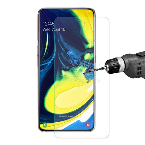 ENKAY Hat-Prince 0.26mm 2.5D 9H Pellicola Protettiva in Vetro Temperato per Samsung Galaxy A80