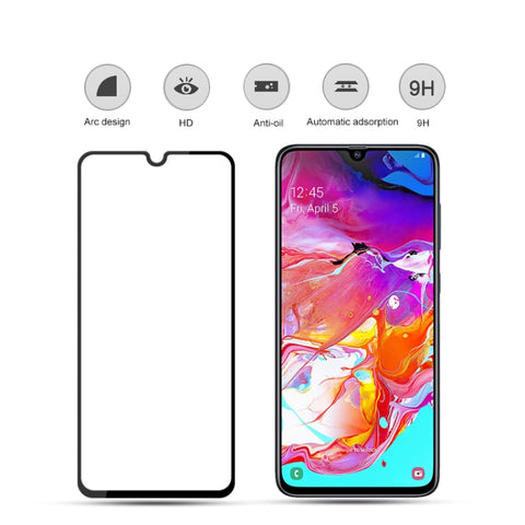 Pellicola in Vetro Temperato Mocolo 0,33 mm 9H per Galaxy A70 -