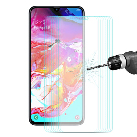 Pellicola in Vetro Temperato Curvo 2.5D 9H per Samsung Galaxy A70 -
