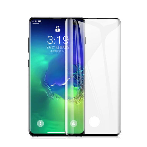 Pellicola in vetro temperato 0,33 mm 9H per Galaxy S10+ con bordo 3D