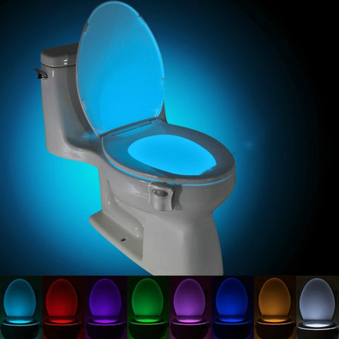 YouOKLight Luce notturna per WC attivata dal movimento, Luce per WC a LED per Bagno