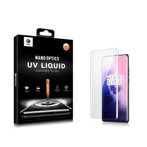 Pellicola UV a Schermo Intero 3D 9H per OnePlus 7 Pro - Trasparente