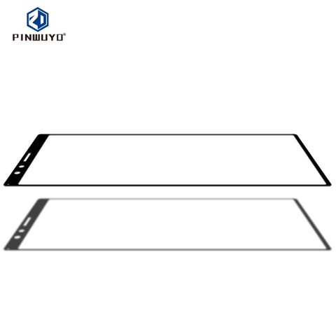 PINWUYO Pellicola in vetro temperato con colla completa 9H 2.5D per SONY Xperia 1, For Sony Xperia 1