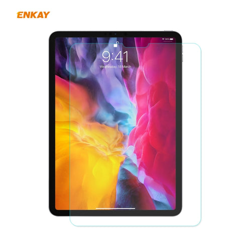 Per iPad Pro 11 2020/2018 ENKAY Hat-Prince 0,33 mm 9H Durezza superficiale 2,5D Protezione in vetro temperato antideflagrante, For iPad Pro 11 2022 / 2021 / 2020 / 2018(1pc)