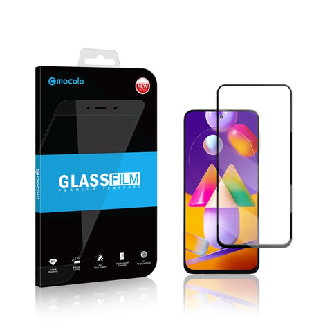 Per Samsung Galaxy M31S mocolo 0,33 mm 9H 2,5D Pellicola in vetro temperato a colla completa, For Samsung Galaxy M31S