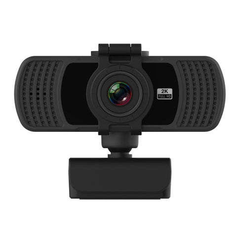Richwell PC-06 Mini webcam per PC con rotazione a 360 gradi, HD da 4,0 MP, messa a fuoco automatica, con microfono per la riduzione del rumore