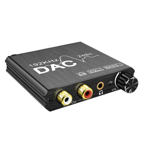 convertitore-audio-digitale-analogico-estrattore-stereo-amplificatore-dac-spdif-ottico-192khz-24bit - immagine 2