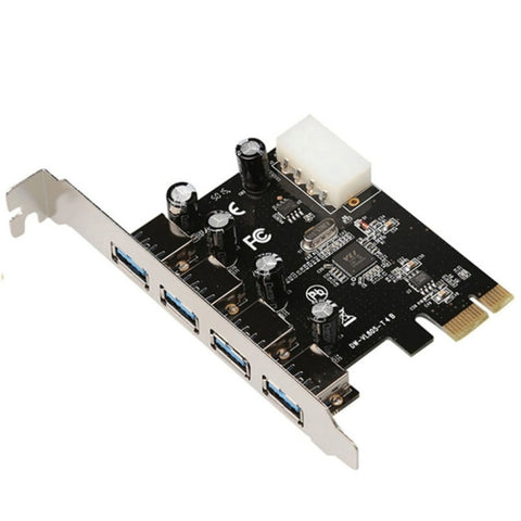 adattatore-pci-e-usb-3-0-a-4-porte-per-schede-di-espansione - immagine 2