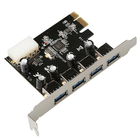 adattatore-pci-e-usb-3-0-a-4-porte-per-schede-di-espansione - immagine 1