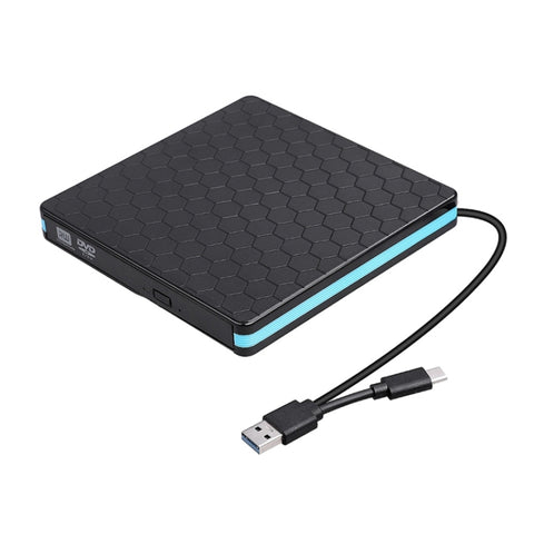 Unità ottica universale Type-C USB 3.0 Masterizzatore DVD/CD/VCD esterno Lettore unità SVCD RW