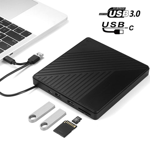 Unità ottica esterna per lettore DVD USB 3.0 e tipo C