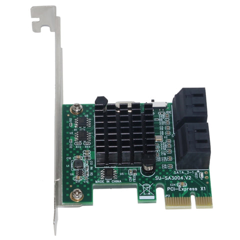convertitore-pci-express-a-4-porte-pci-e-x1-x4-x8-x16-adattatore-di-espansione-pcie-a-sata - immagine 1