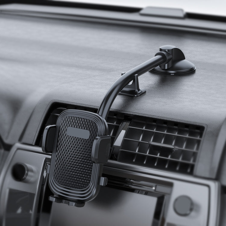 Supporto per telefono da auto A190 + X51 con ventosa per cruscotto e