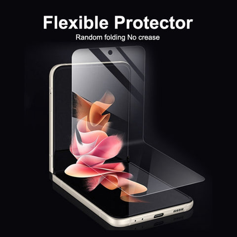 Per Samsung Galaxy Z Flip4 ENKAY Pellicola idrogel antideflagrante a colla completa, For Samsung Galaxy Z Flip4