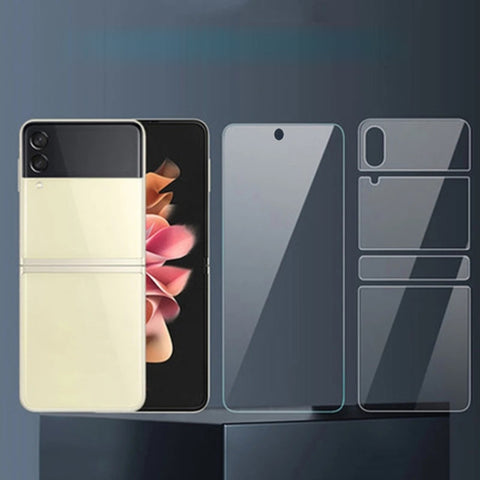 Per Samsung Galaxy Z Flip4 ENKAY Pellicola idrogel antideflagrante a colla completa, For Samsung Galaxy Z Flip4