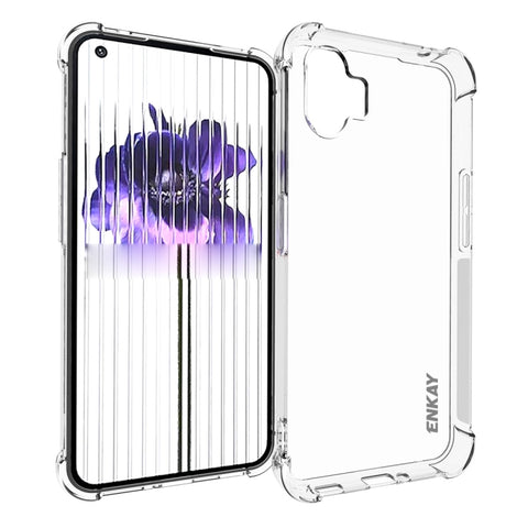 Custodia antiurto trasparente in TPU per Nothing Phone 1 - ENKAY