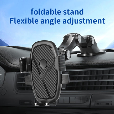 XZ3 + JZ3 Supporto per auto a ventosa Supporto fisso per telefono cellulare antiurto Supporto per navigazione GPS, XZ3+JZ3