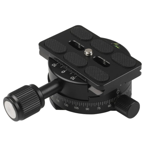 X-64 Treppiede per fotocamera professionale Monopiede Testa panoramica panoramica con piastra a sgancio rapido, X-64