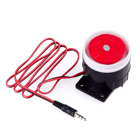 Sistema di Sicurezza Domestico Mini Allarme Cablato con Sirena da 120