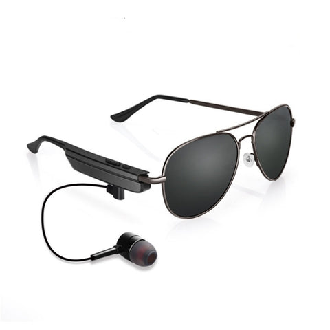 auricolari-bluetooth-a8-wireless-con-occhiali-da-sole-e-microfono - immagine 1