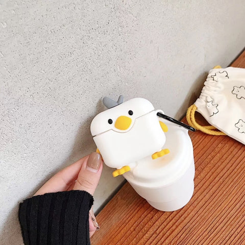 Per Apple AirPods Pro Custodia protettiva per cuffie Bluetooth Cute Duck