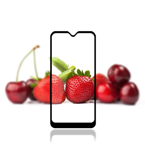 Pellicola in vetro temperato con colla completa 2 pezzi per Galaxy A01 0,33 mm 9H 2,5D