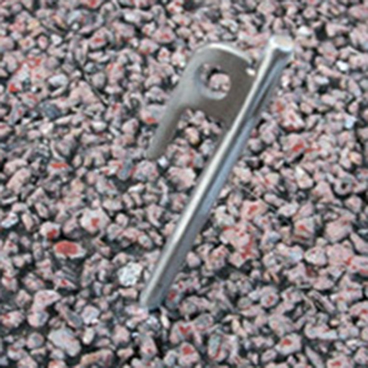 Picchetti per tende da campeggio in acciaio inossidabile durevoli da 30 cm per esterni per accessori per tende da campeggio da viaggio