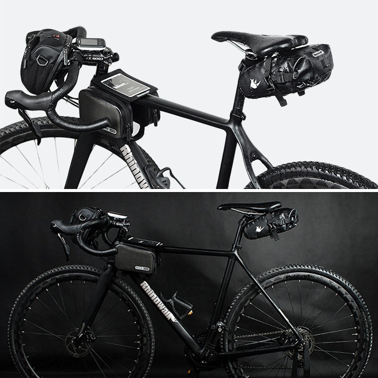 borsa-da-sella-per-bicicletta-rhinowalk-borsa-da-sella-per-bicicletta-impermeabile-borsa-per-sedile-posteriore-per-mountain-bike-borsa-da-equitazione-tf550 - immagine 8