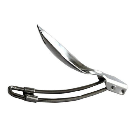 Set di 2 stoviglie da campeggio in acciaio inox: cucchiaio e