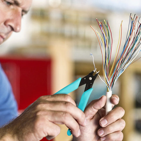 Morsetto laterale in acciaio inossidabile per taglio cavi obliquo