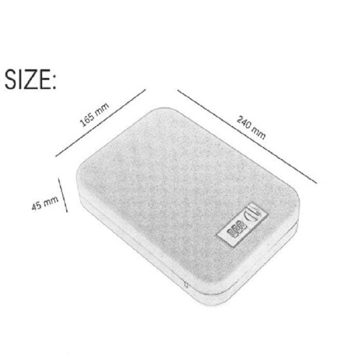 Cassetta di Sicurezza Portatile per Auto con Codice di Sicurezza