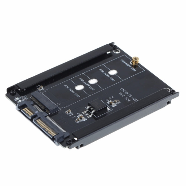 custodia-in-metallo-cyb-m-socket-2-m-2-ngff-sata-ssd-a-2-5-sata-adattatore-per-disco-rigido-a-stato-solido-ssd-m2-ngff-da-2230-2242-2260-2280mm - immagine 6
