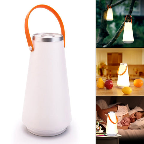 Lampada da tavolo LED ricaricabile con interruttore tattile - Luce