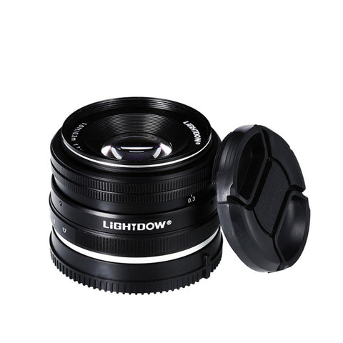 Obiettivo manuale LIGHTDOW 35mm F1.7 E-Mount per fotocamere Sony